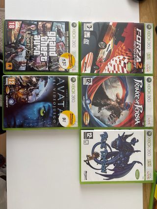 Lote 9 Giochi Xbox 360