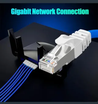 Cable Ethernet Cat 6a FTP Blindado 30m