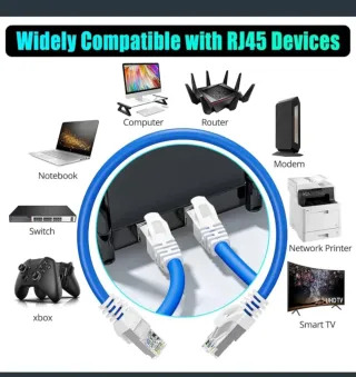 Cable Ethernet Cat 6a FTP Blindado 30m