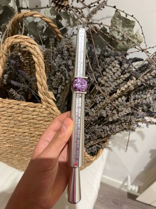 Anillo Plata Amatista Talla 54 (14 talla española)