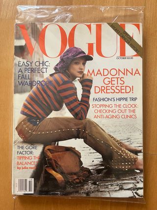 madonna revista vogue magazine octubre 1992 USA