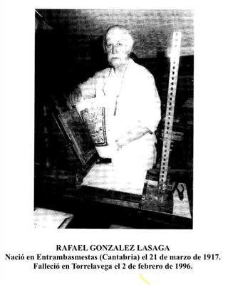 Xilografía Alquimistas 1989 R.G. Lasaga 33/50
