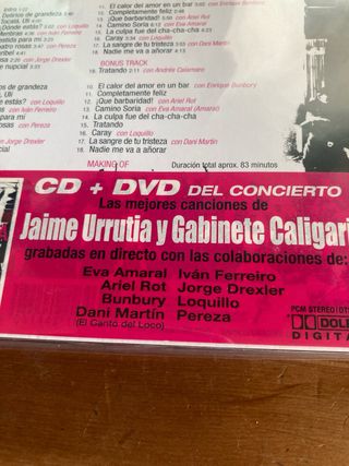Jaime Urrutia en Joy - CD + DVD