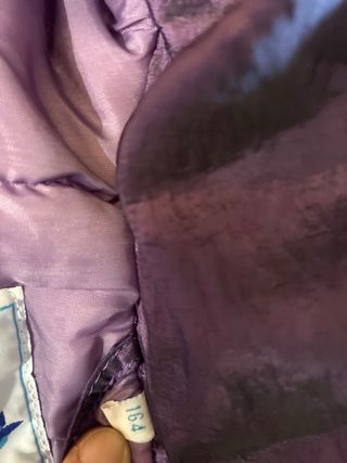 Mono de esquí vintage morado