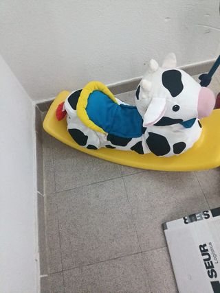 Vaca balancín para bebés