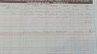 Mesa comedor y 6 sillas