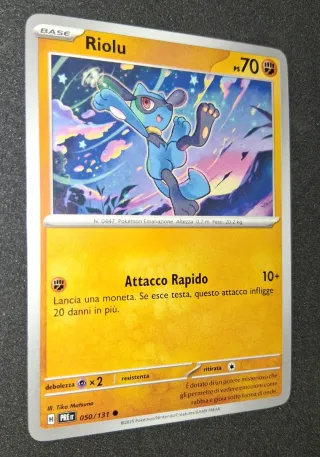 Lotto 40 carte Pokémon + Riolu + Lucario Ex