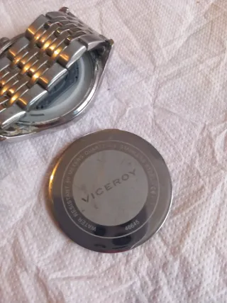 Reloj Viceroy Plata y Blanco