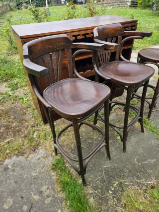 Mueble Bar Rústico de madera