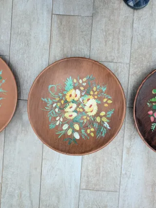 Platos Decorativos Florales