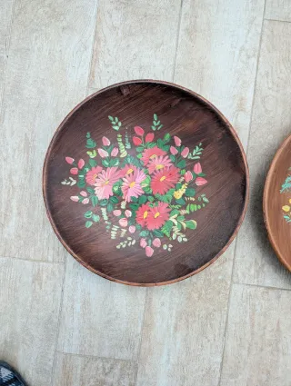 Platos Decorativos Florales