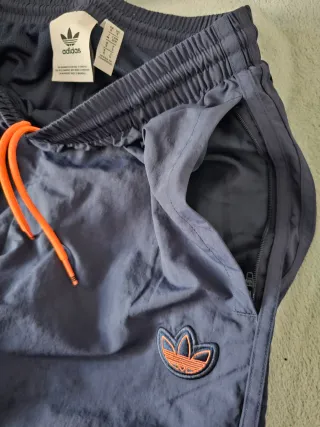 Conjunto Chándal Adidas Originals Azul Naranja