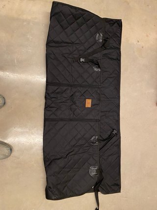 Funda coche para perros con dos cinturones