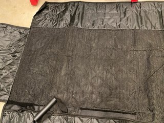 Funda coche para perros con dos cinturones