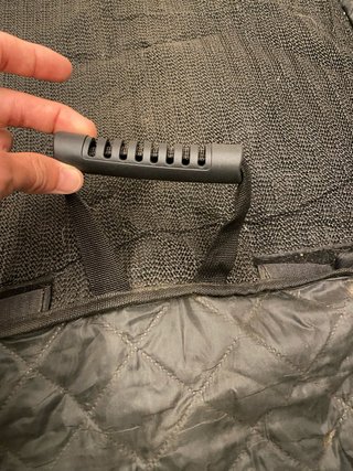 Funda coche para perros con dos cinturones