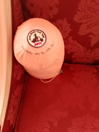 Plumífero Jott Rosa Talla XL con funda