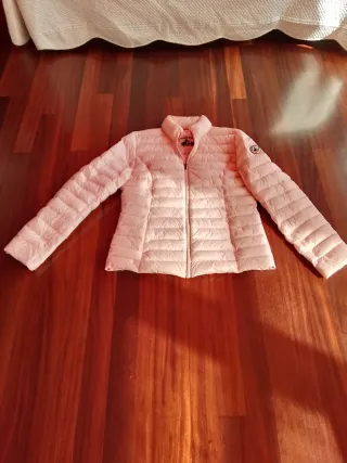 Plumífero Jott Rosa Talla XL con funda