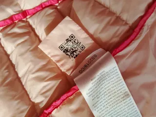 Plumífero Jott Rosa Talla XL con funda