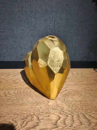 Cuore Decorativo Dorato