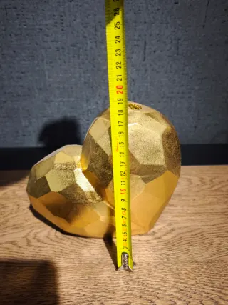 Cuore Decorativo Dorato
