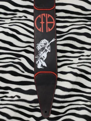 Correa PANTERA CFH 100% cuero, guitarra o bajo