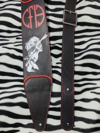 Correa PANTERA CFH 100% cuero, guitarra o bajo