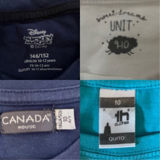 Lote Ropa Niño Camisetas y Pantalones