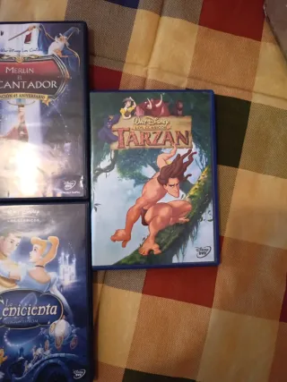 Lote 5 Películas Disney DVD (Español)