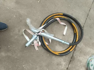 Vibrador hormigón eléctrico motor manguera