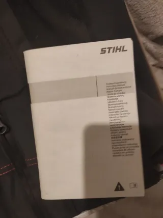 Pantalón STIHL Negro y Naranja