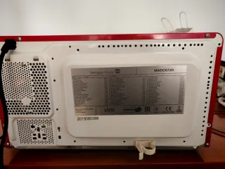 Microondas Camión 24V Transformador Ventilador