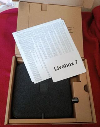 Router Livebox 7 - Wifi 7 - Orange En su caja