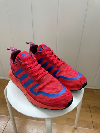 Zapatillas Adidas Rojas y Azules