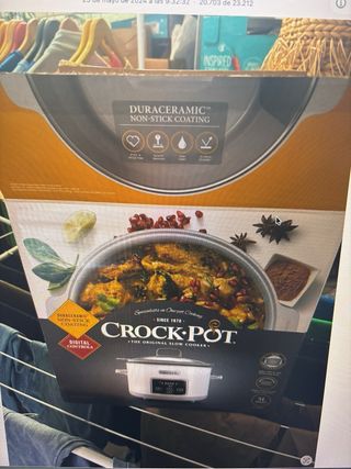 Olla CrockPot Beige de 5L, de Costco