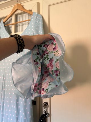 Vestido de flamenca con lunares