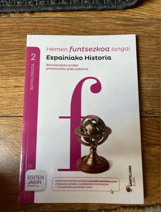 Espainiako Historia, 2 Batxilergoa