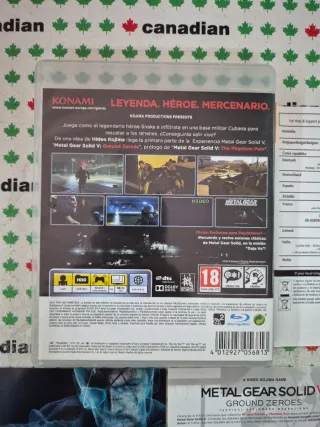 Metal Gear Solid V: Ground Zeroes PS3