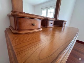Dormitorio completo madera maciza