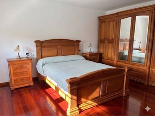Dormitorio completo madera maciza