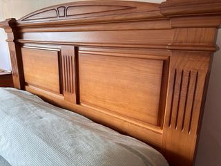 Dormitorio completo madera maciza