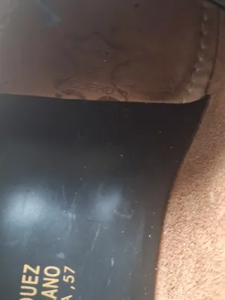 Zapatos Castellanos-Lorenzo Marquez Negros Talla 3