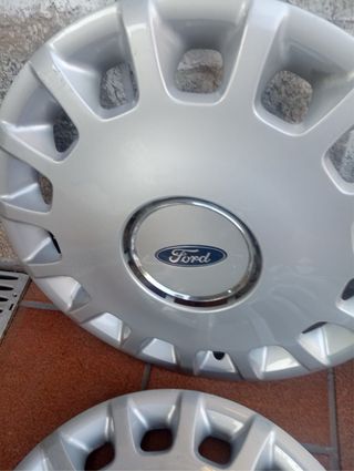 Tapacubos Ford 17 Plata (4 unidades)