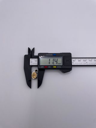 Medalla Virgen Niña Oro Bicolor 18K