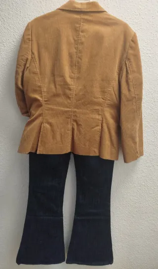 Conjunto Zara Mujer Chaqueta y Pantalón XL