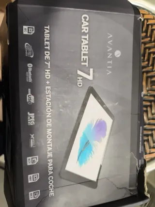 Avantia Car Tablet 7 HD con Soporte Nuevo sin estr