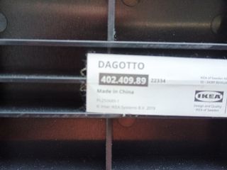 Reposapiés Ikea Nuevo, Dagotto