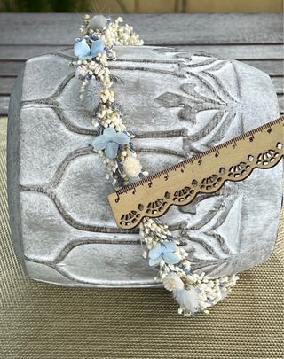 Corona de flores  preservadas