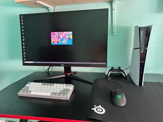 PS5 Slim + Monitor Gaming AOC