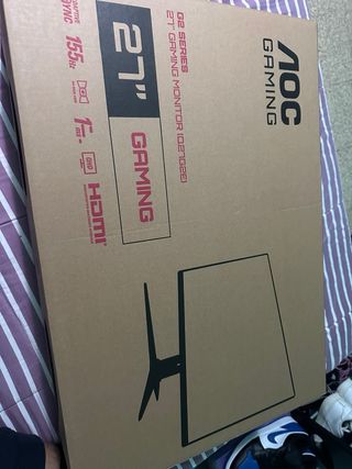 PS5 Slim + Monitor Gaming AOC