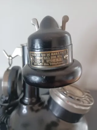 Teléfono PTT BCI modelo 1924 (1934) con Supletorio